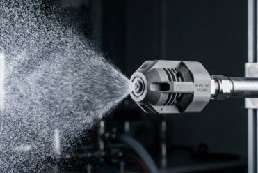 Buse de pulvérisation industrielle géométrie optimisée impression 3D