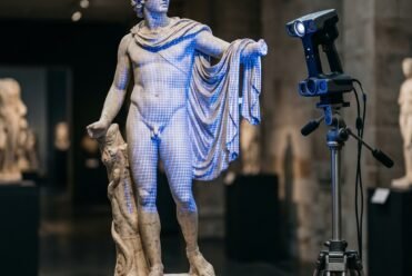 Scan 3D du patrimoine : numérisation d'une sculpture