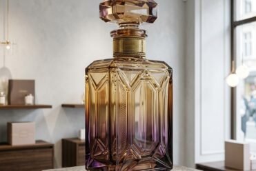 Flacon XXL de luxe pour vitrine imprimé en 3D grand format